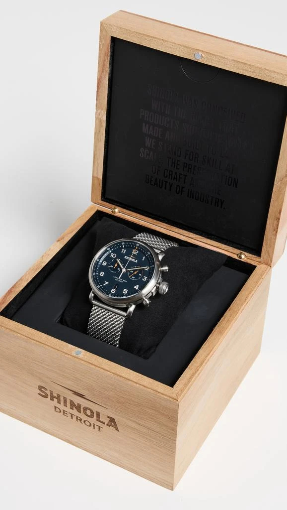 Shinola Canfield C56 43mm Watch 5