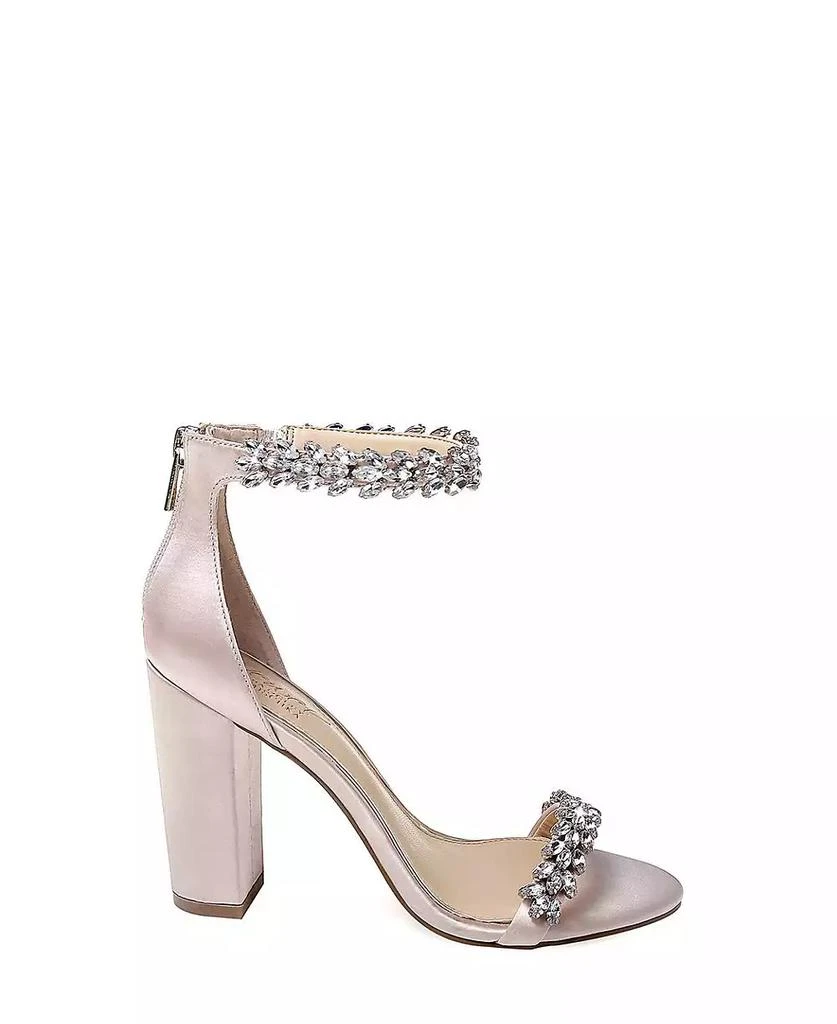 Badgley Mischka Women's Mayra Block Heel Evening Sandals 2