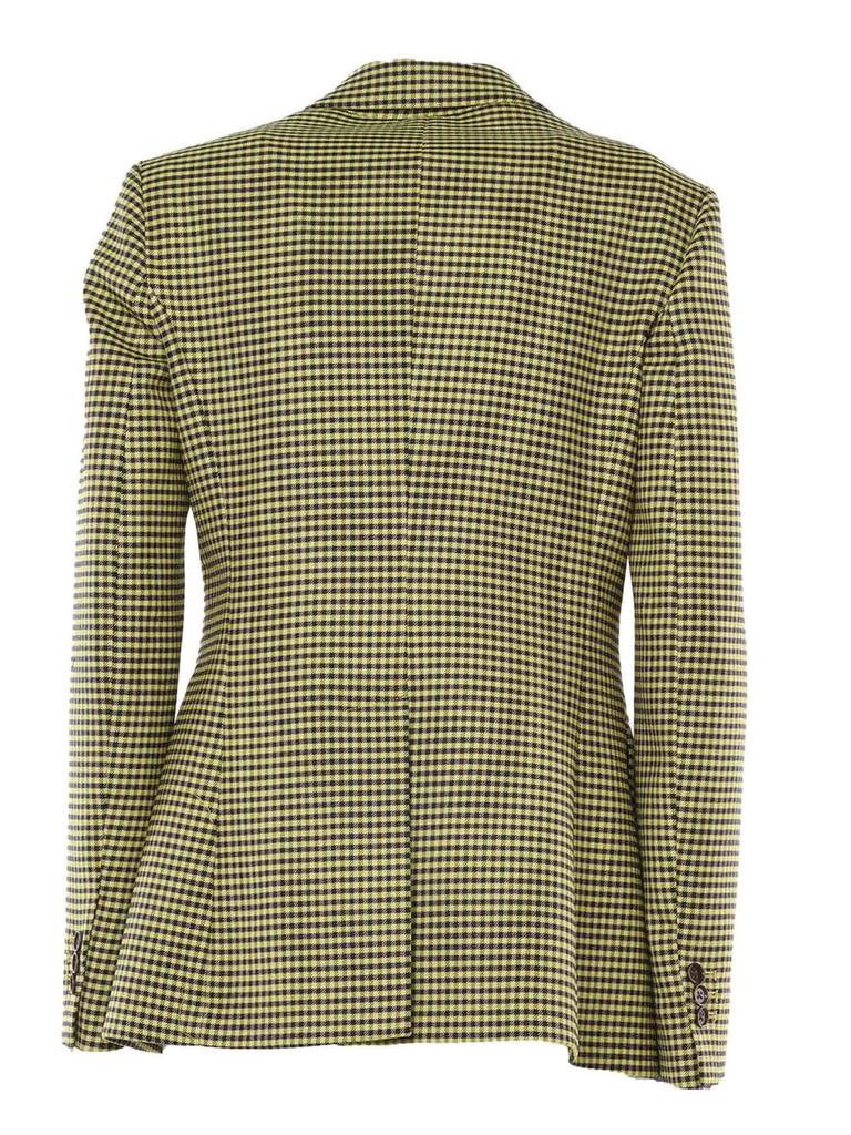 P.A.R.O.S.H. P.A.R.O.S.H. Double Breasted Houndstooth Blazer