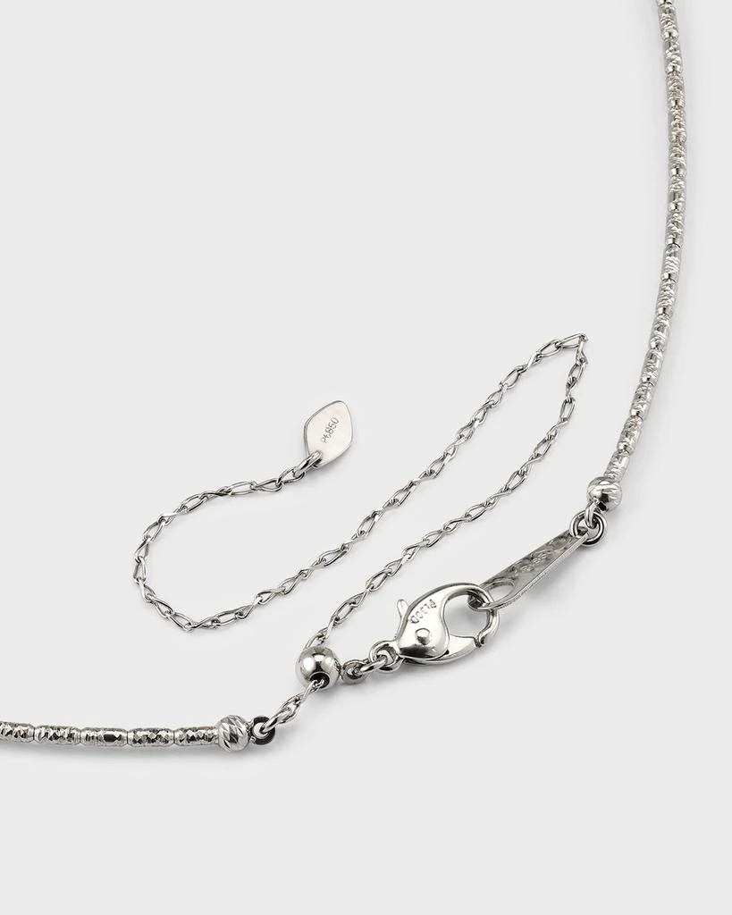 Platinum Born Platinum Graduated Ball Necklace 4