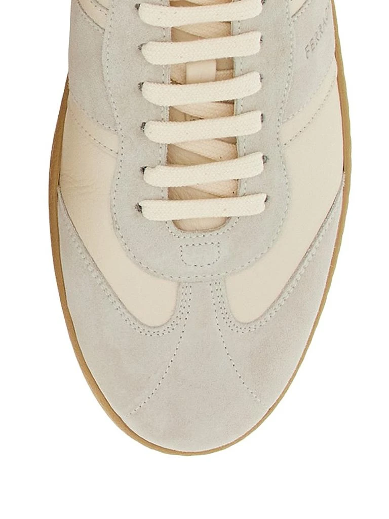 Salvatore Ferragamo Achille Suede Low-Top Sneakers 3