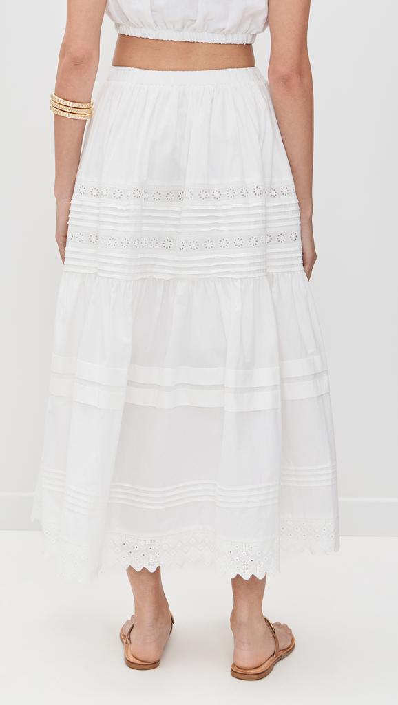 Pixie Market Cotton Eyelet Skirt