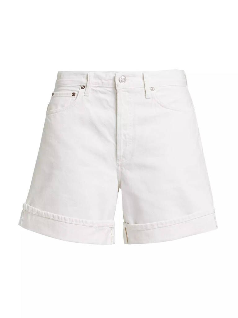 Agolde Dame Wide-Leg Denim Shorts 1