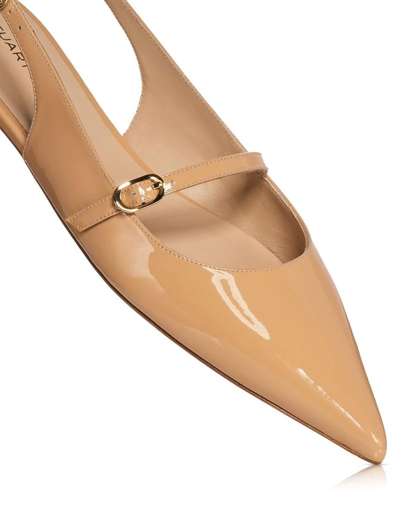 Stuart Weitzman Women
s Emilia Mary Jane Flats 5