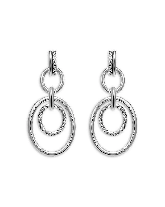 David Yurman DY Mercer® Mobile Drop Earrings in Sterling Silver, 65.7mm