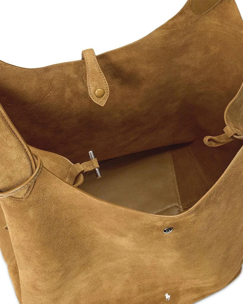 Ralph Lauren Polo Play Suede Medium Tote 4