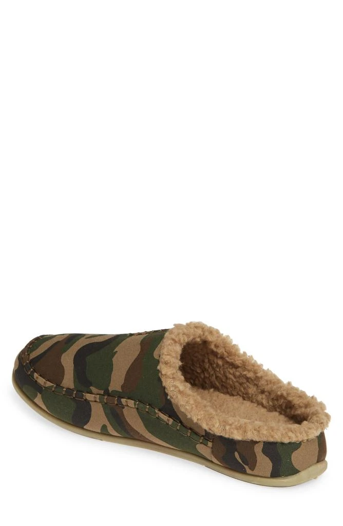 Deer Stags Nordic Men\'s Camo Supro Moccasin Slippers Faux Fur Lined US 11 $50 Deer Stags Mens Nordic Camo Clog Slipper Shoe Slipperooz  main image 2