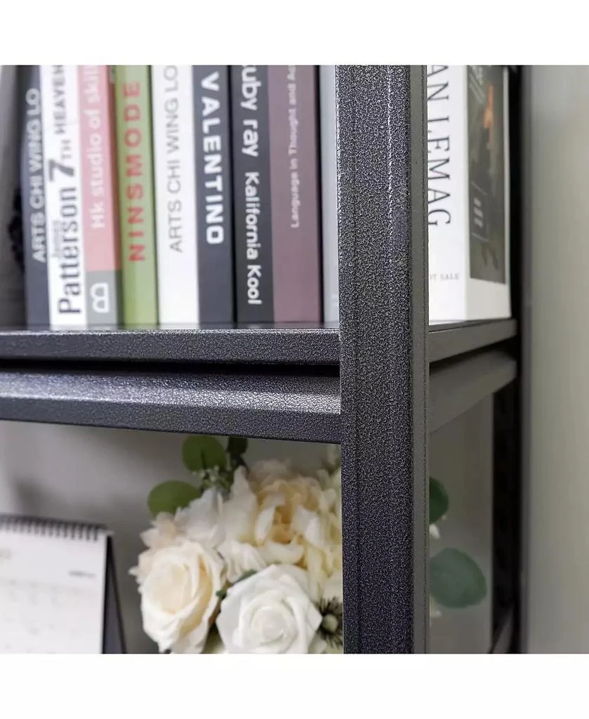 Flynama Storage Shelves 5 Tier Heavy Duty Metal Shelving Unit Adjustable Shelving Units and Storage Rack Kitchen Garage Shelf H78 W47.2 D18 7