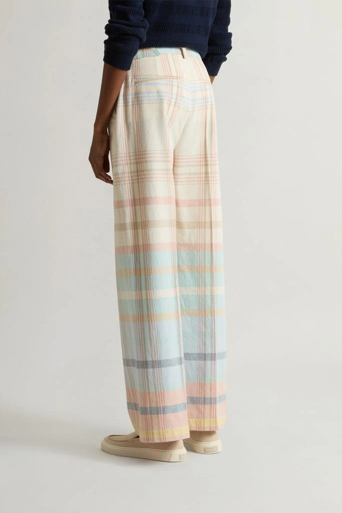 Woolrich Cotton-Blend Pants with Belt - Women - Multicolor 3