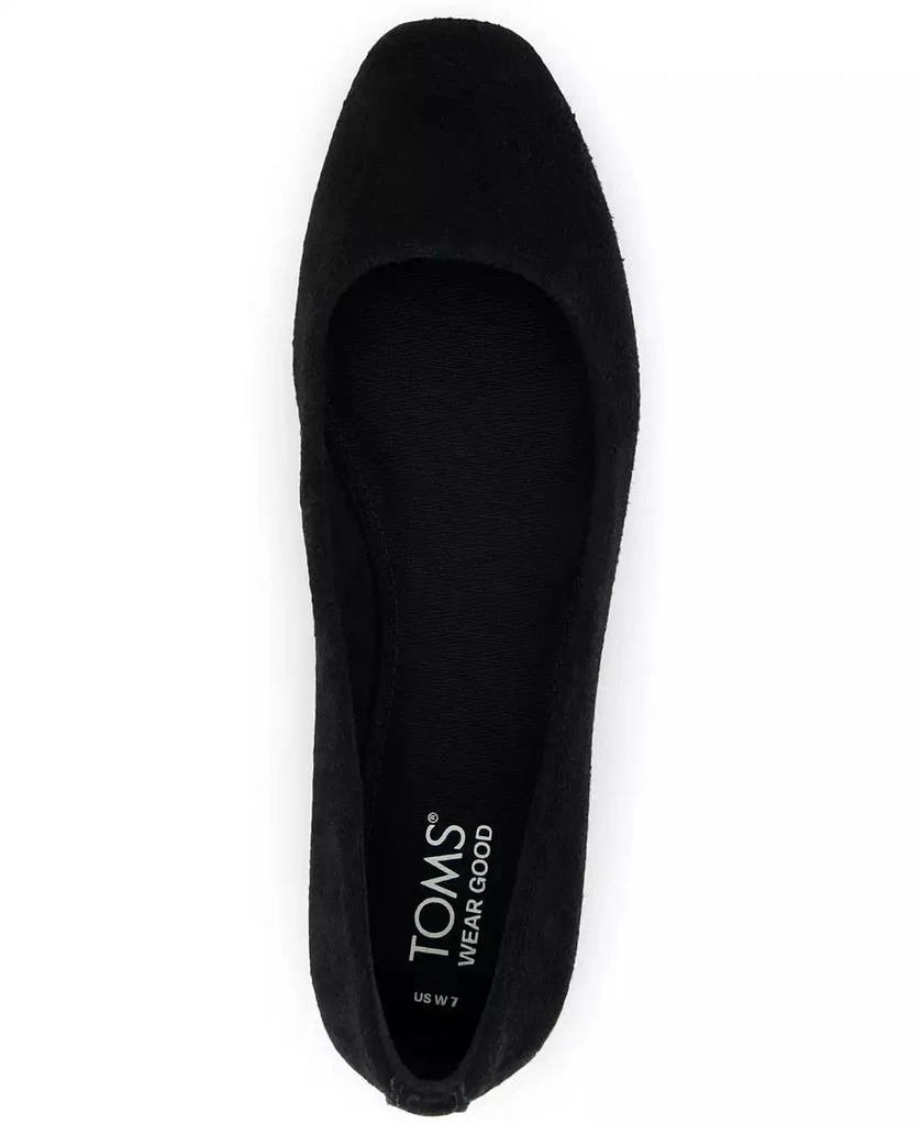 TOMS Women's Briella Square Toe Ballet Flats 4