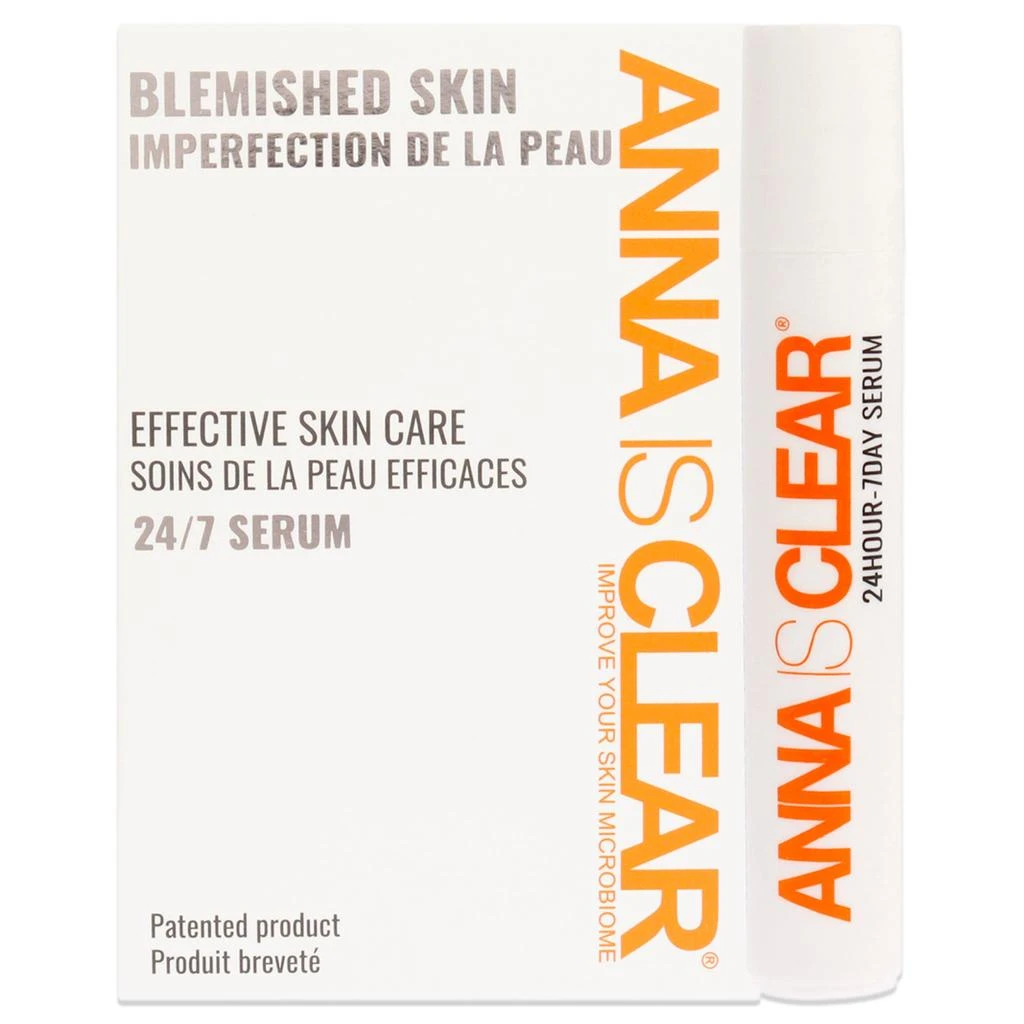 Anna is Clear Blemished Skin 24-7 Serum by for Unisex - 0.27 oz Serum