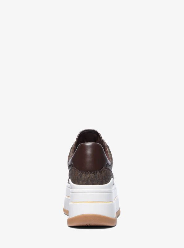 Michael Kors Hayes Signature Logo Platform Sneaker 3