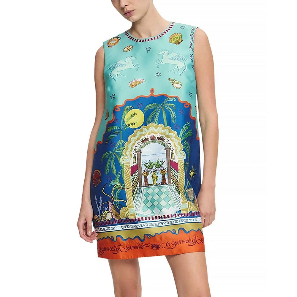 ALÉMAIS Surrealist Summer Mini Dress 1