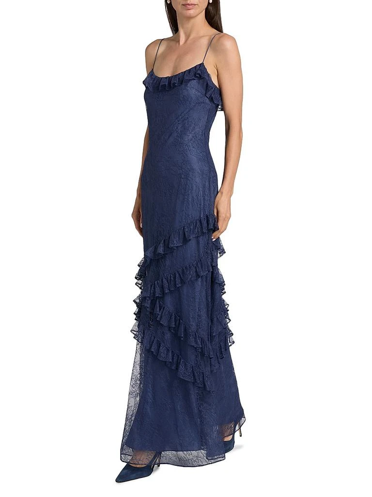 CAMI NYC Elouisa Ruffled Lace Gown 2