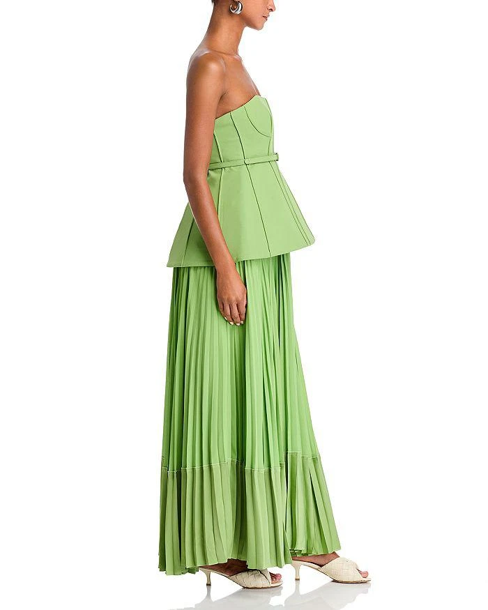 SIMKHAI Prisca Peplum Hem Dress 5