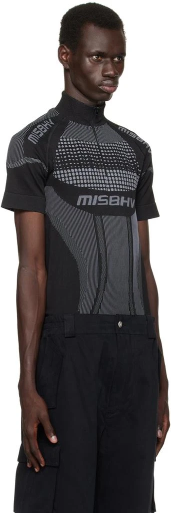 Misbhv Black Sport Europa Quarter-Zip Top 2