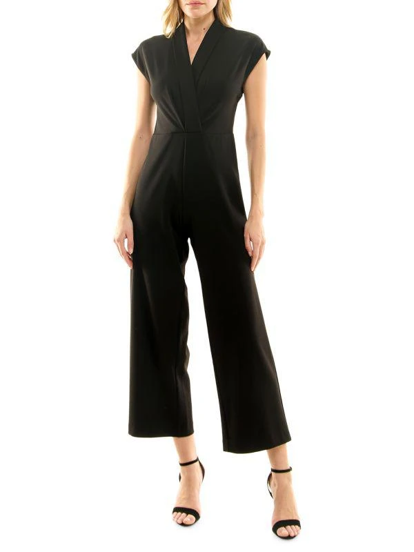 Nicole Miller Shawl Collar Jumpsuit 1
