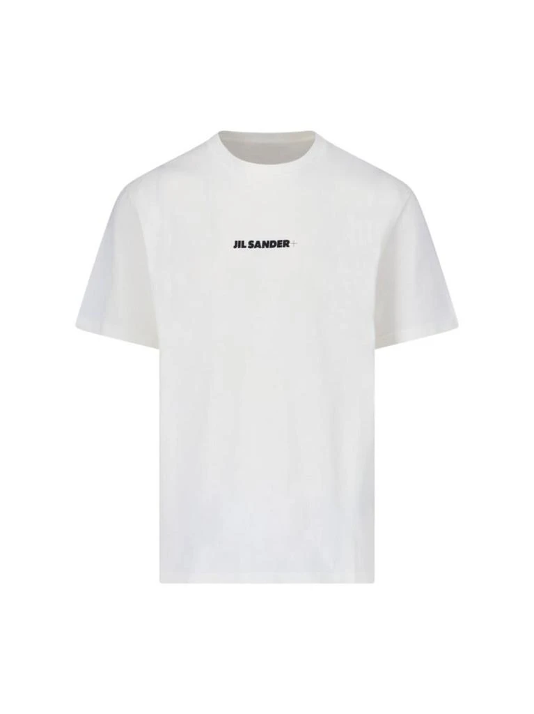 Jil Sander White T-Shirt With Subtle Logo
