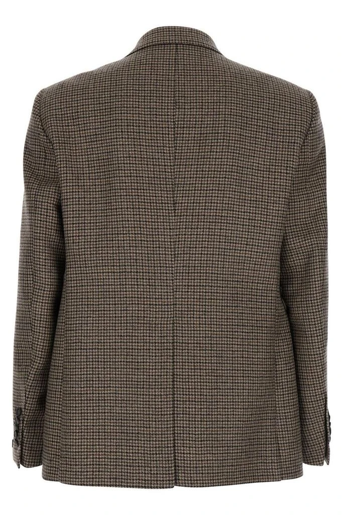 TAGLIATORE Tagliatore Single-Breasted Dogtooth Blazer 2