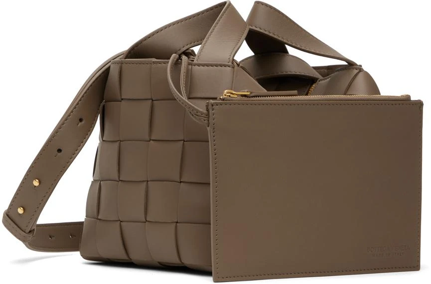 Bottega Veneta Taupe Bowling Cassette Bag 2
