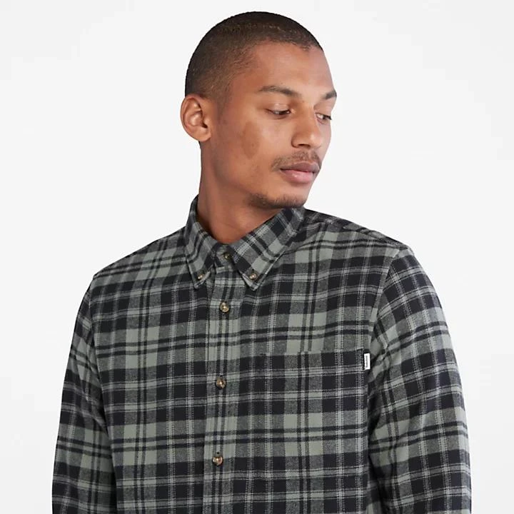 Timberland Flannel Checked Shirt for Men in Green 5