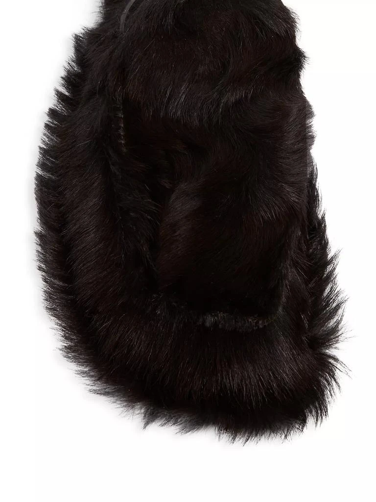 Dries Van Noten Dyed Calf Hair Mules 4