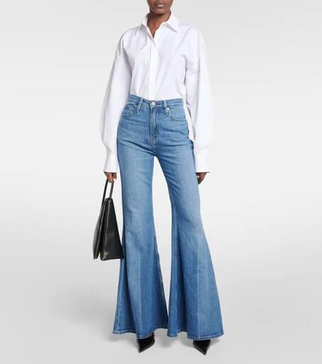 FRAME The Extreme Flare high-rise flared jeans 7