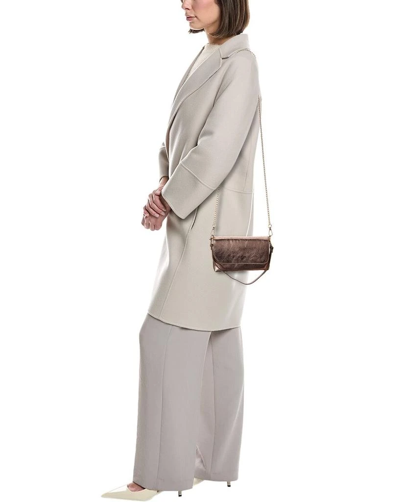 Persaman New York Rory Metallic Leather Clutch 4