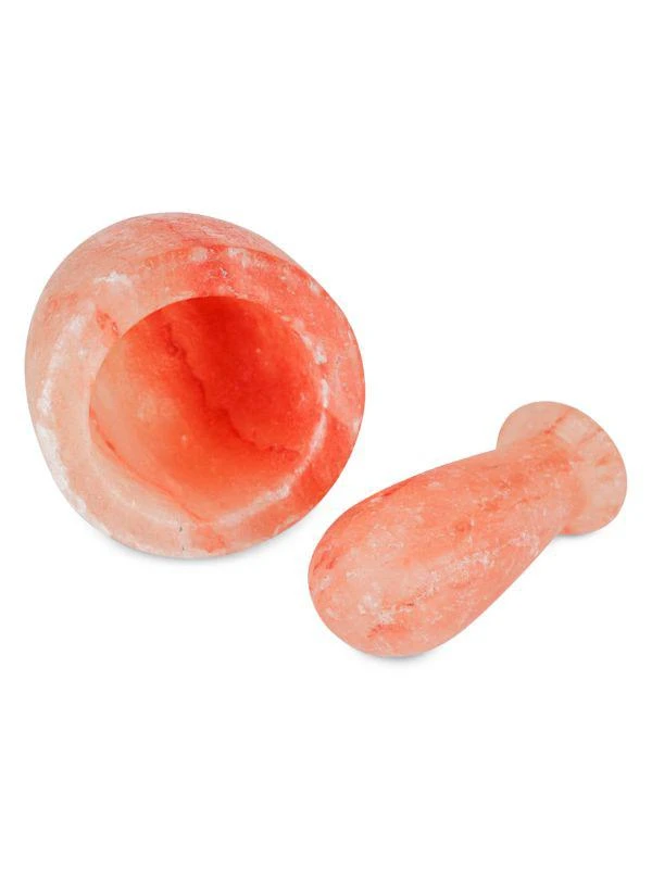 HIMALAYAN SECRETS Himalayan Salt Mortar & Pestle 2