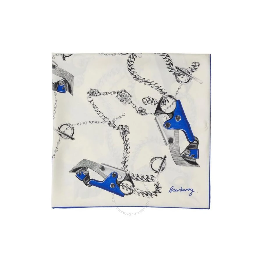 Burberry Knight Hardware Print Silk Scarf 3