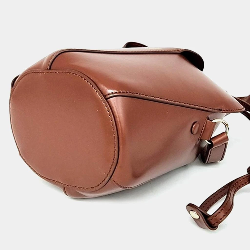 Chloé Chloe Brown Leather Mini Tulip Bucket Bag 5