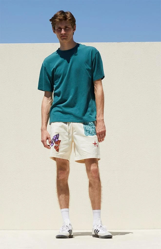 PacSun Less Fear Printed Volley Shorts 5