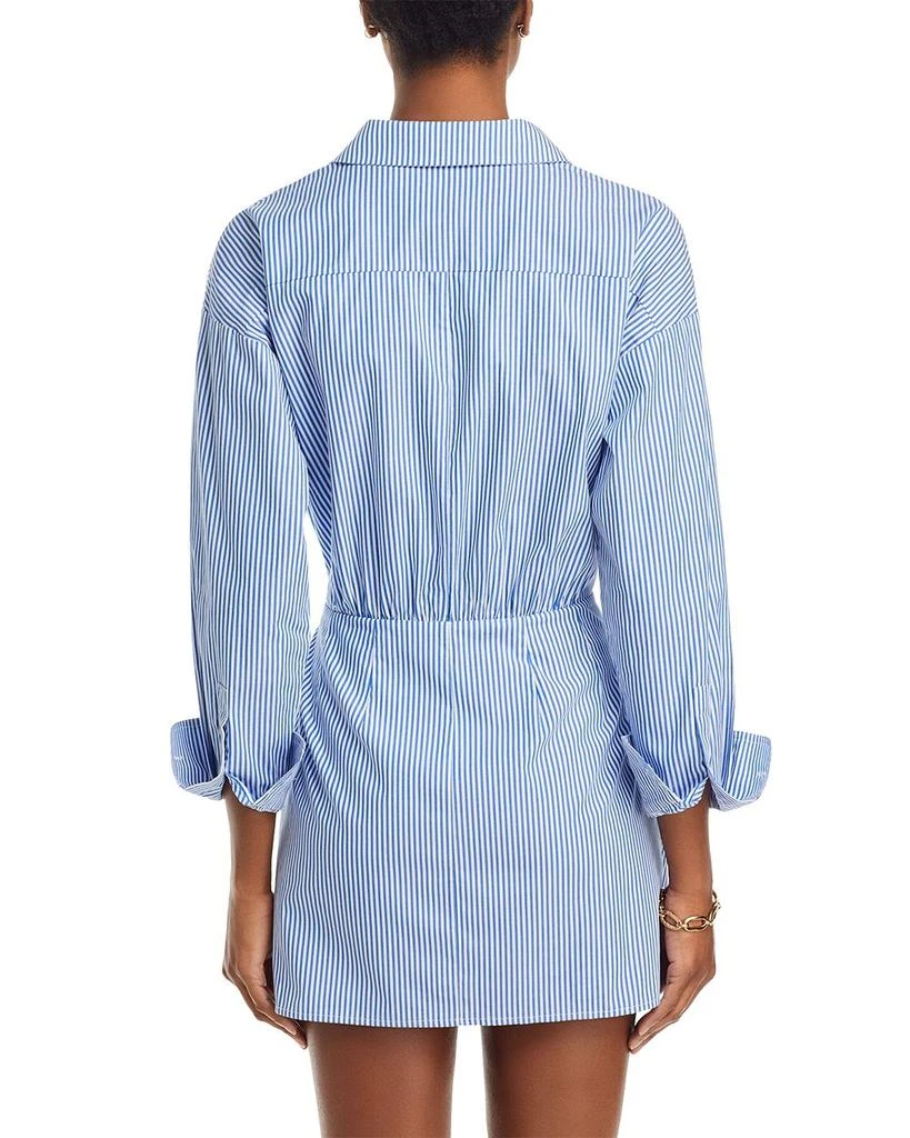 Lucy Paris Poplin Tie Front Dress 4