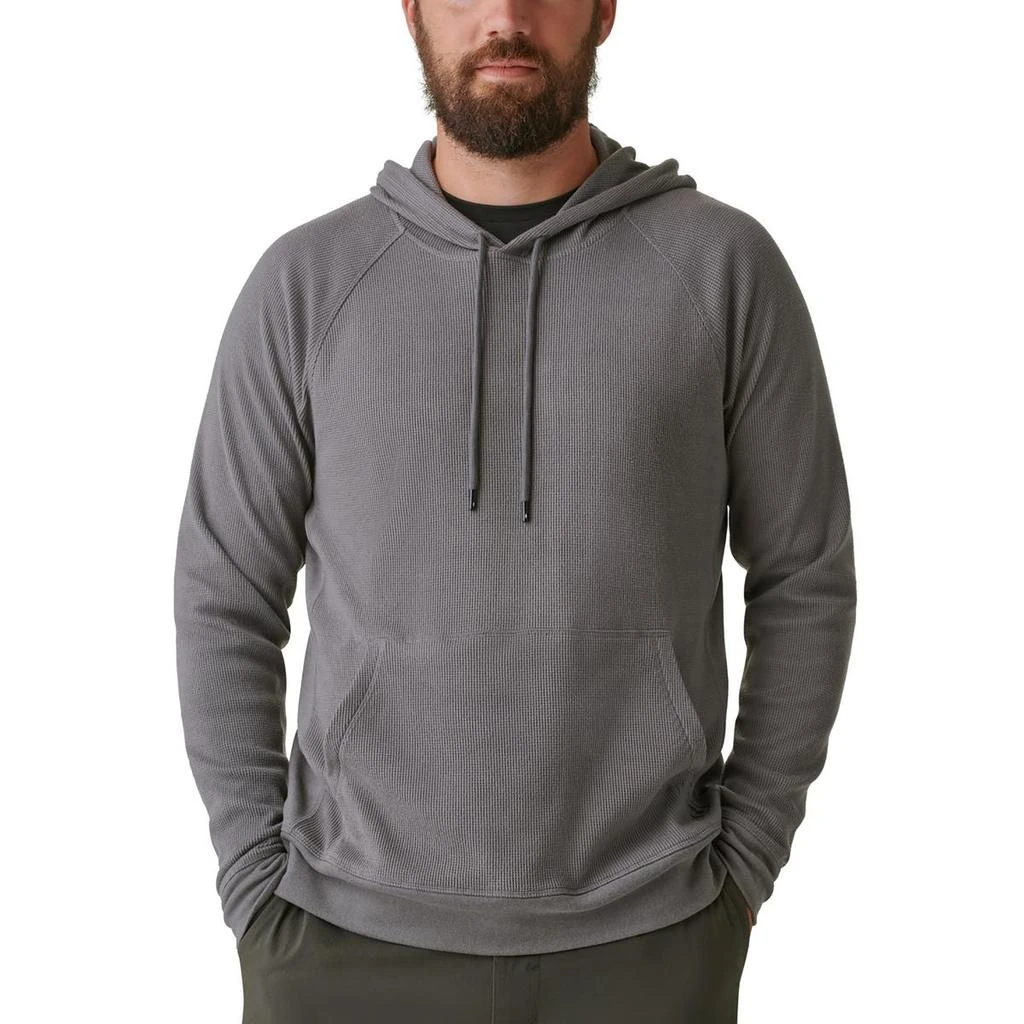 BASS OUTDOOR Mens Waffle Knit Pullover Hoodie 2