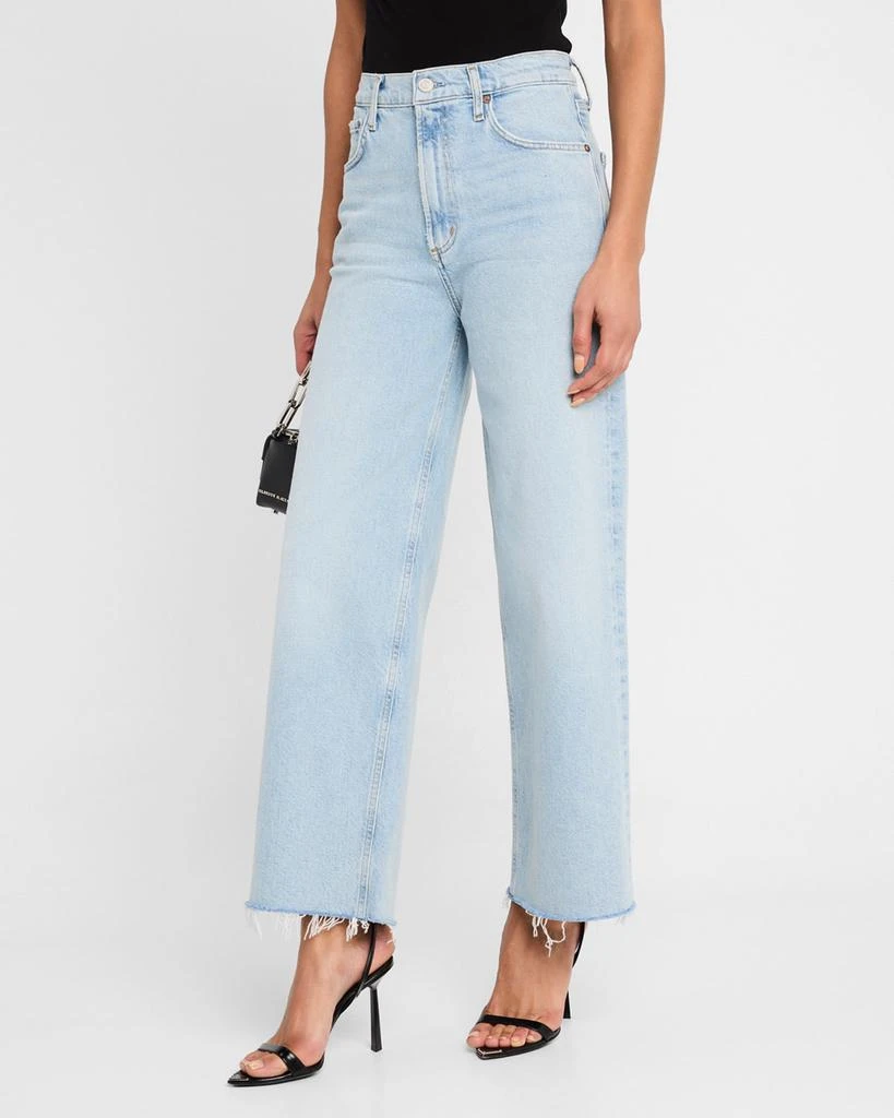 AGOLDE Ren High-Rise Wide-Leg Jeans 4