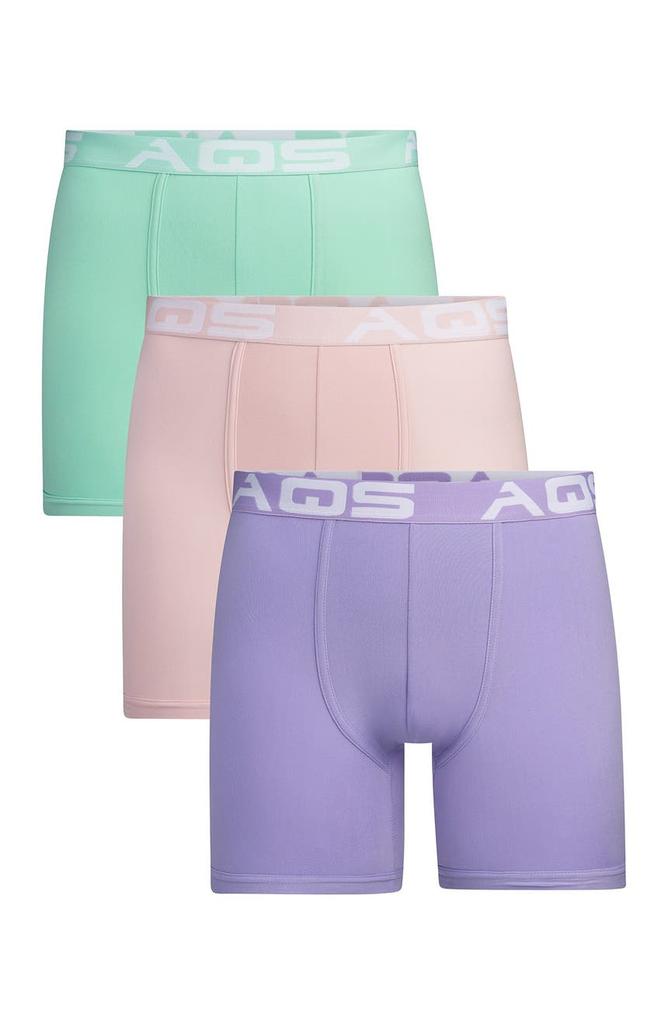 AQS Classic Fit Boxer Briefs - Pack of 3