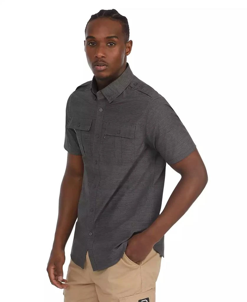 Ecko Unltd Men's Sweat Short Sleeve Woven Shirt 2