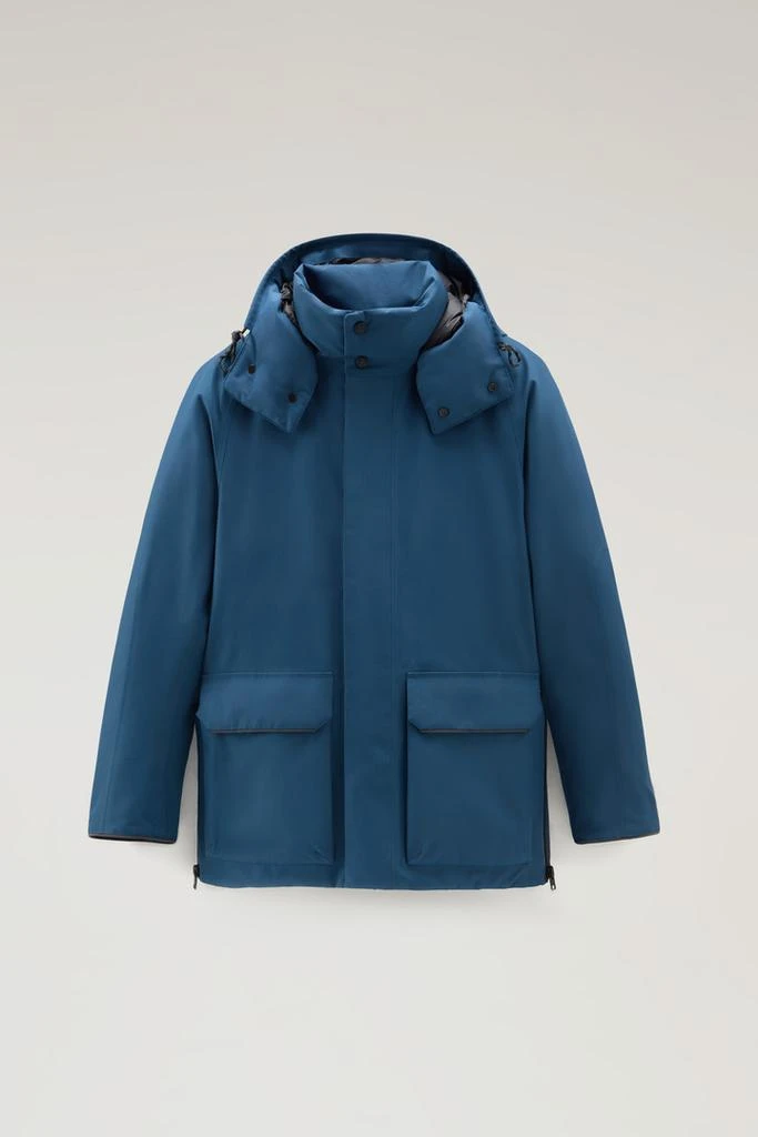 Woolrich Waterproof Aleutian Supreme Parka in GORE-TEX - Men - Blue 1