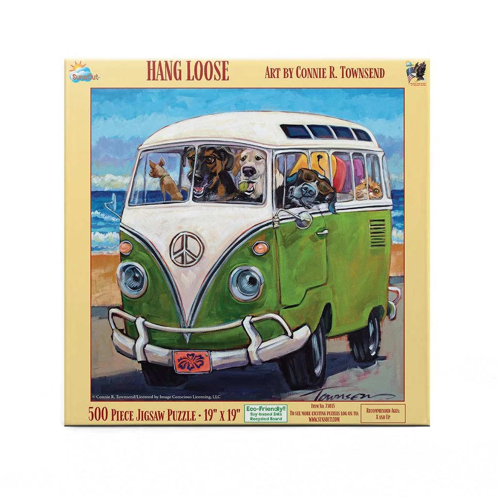 SunsOut Hang Loose 500 piece Jigsaw Puzzle for Adults 2