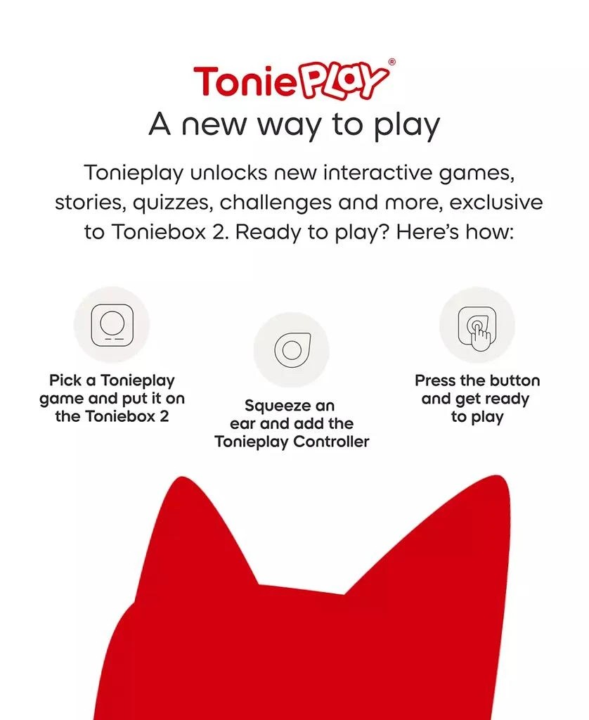 Tonies Toniebox 2 Play Set Winnie the Pooh- Sunset Red 7