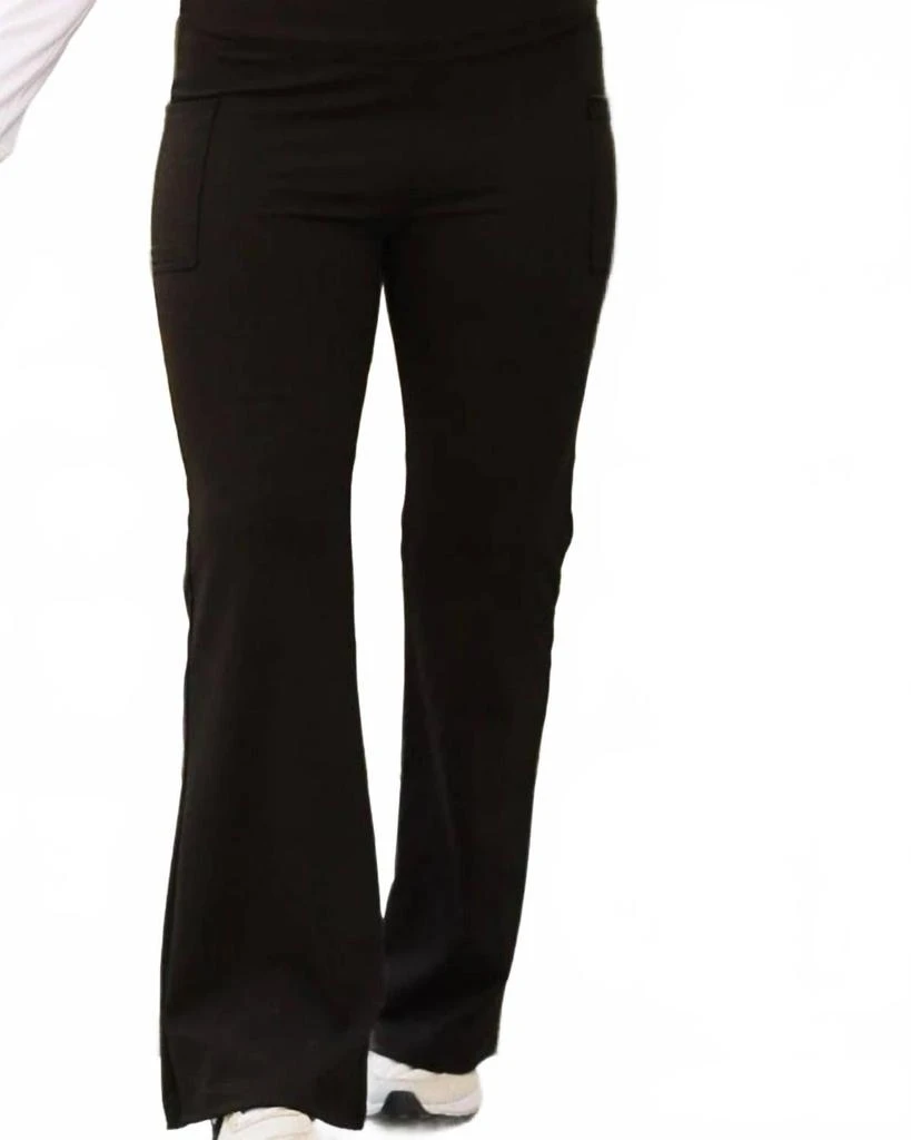Julia Rose Natalie Super Flare Leggings In Black 2