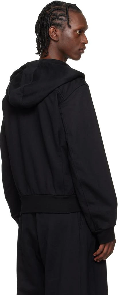 Dries Van Noten Black Loose Zipped Hoodie 3