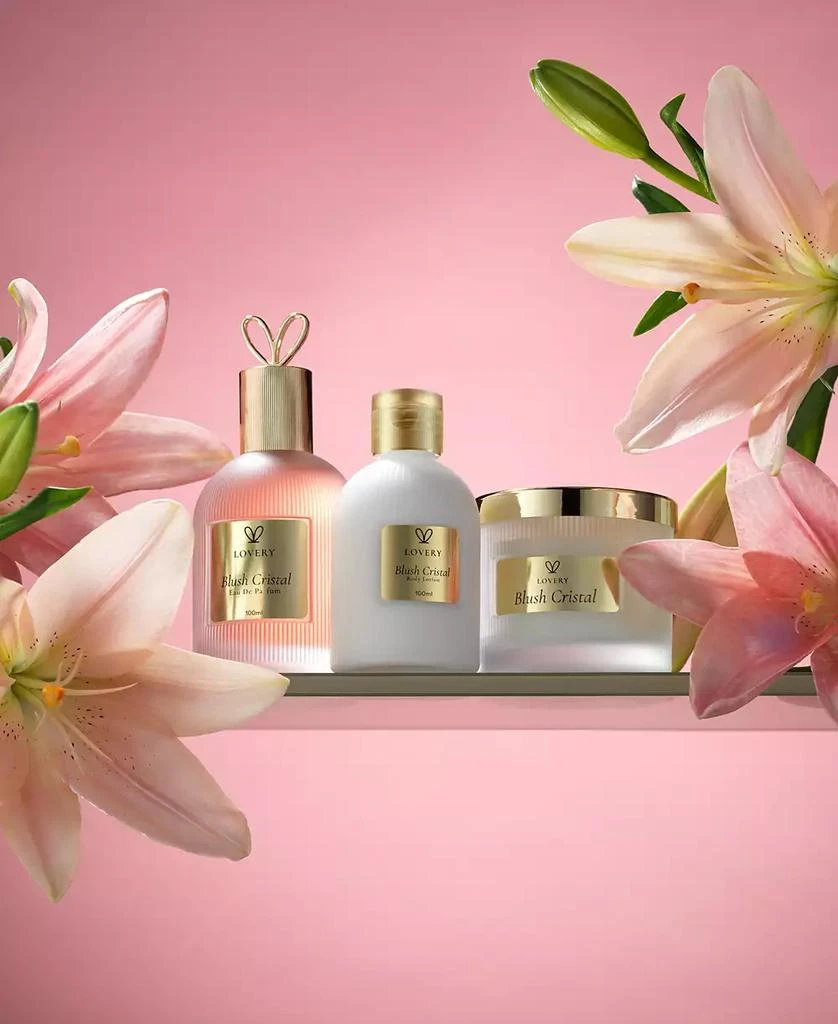 Lovery Blush Cristal Soy Candle, 11 oz. 3