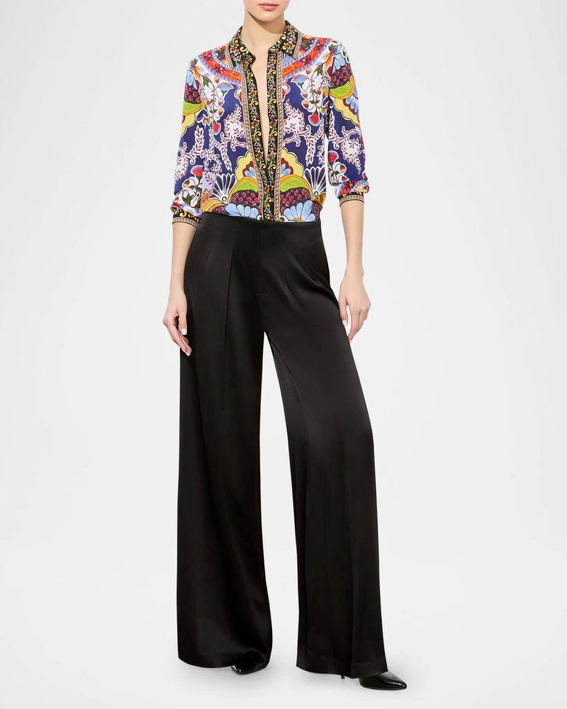 Alice + Olivia On The Road Willa Placket Top 2