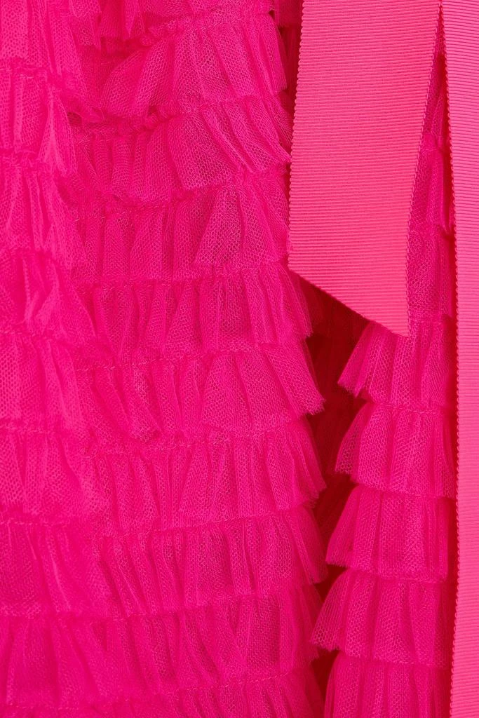 Huishan Zhang Pernille ruffled tulle dress 4