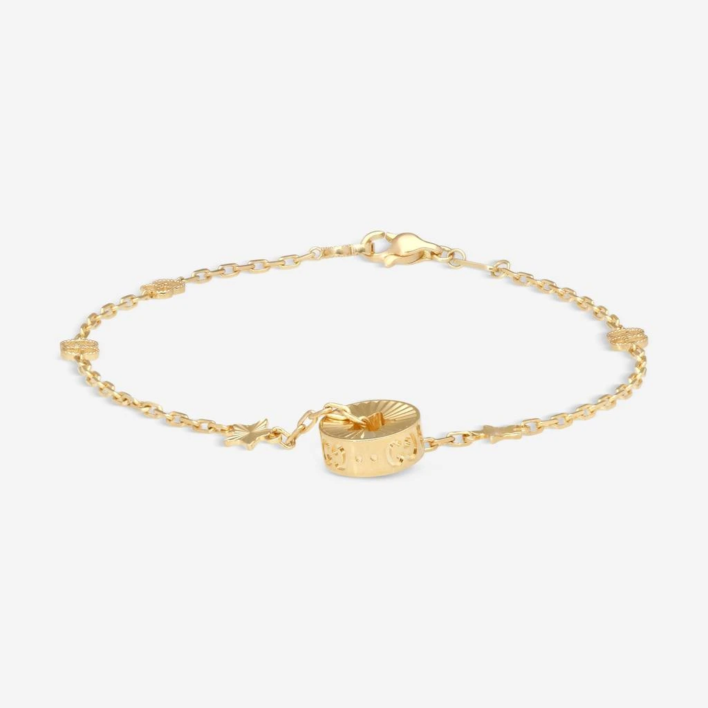Gucci Gucci Icon Star 18K Yellow Gold Bracelet YBA729370001016-copy 2