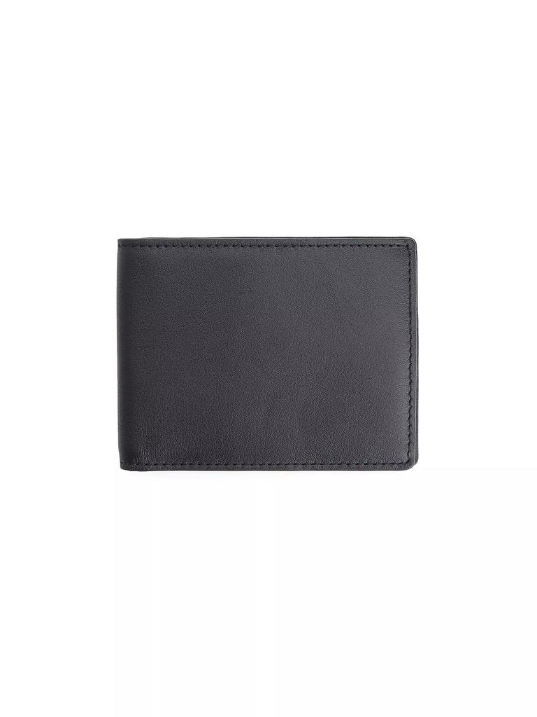 Royce New York RFID-Blocking Slim Bi-Fold Leather Wallet