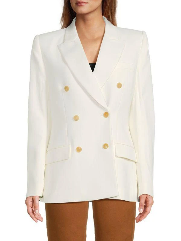 Khaite Nathan Double Breasted Blazer 1