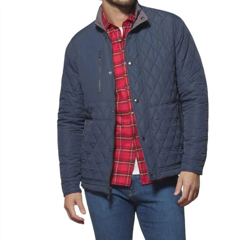 Johnnie-O Men's Juno Jacket In Navy Blue 1
