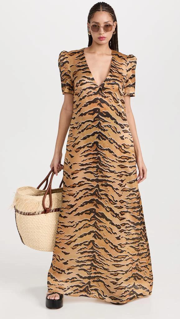 Zimmermann Matchmaker Short Sleeve Maxi Dress 4